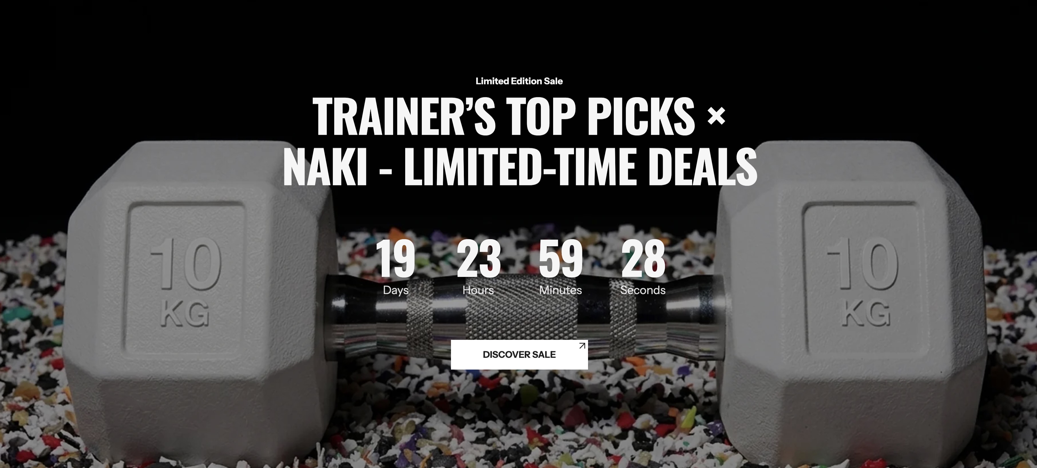Banner countdown